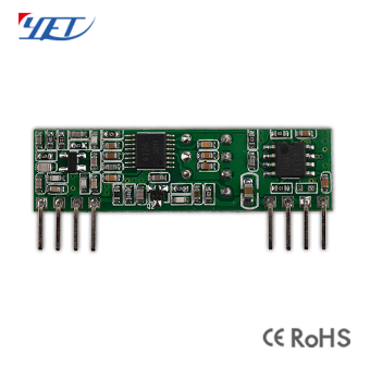 YET206超外差带解码3-5V无线发射接收模块